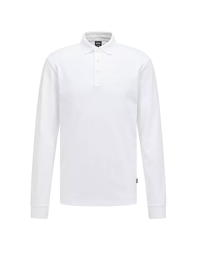 BOSS Poloshirt Regular Fit PADO 11 weiss
