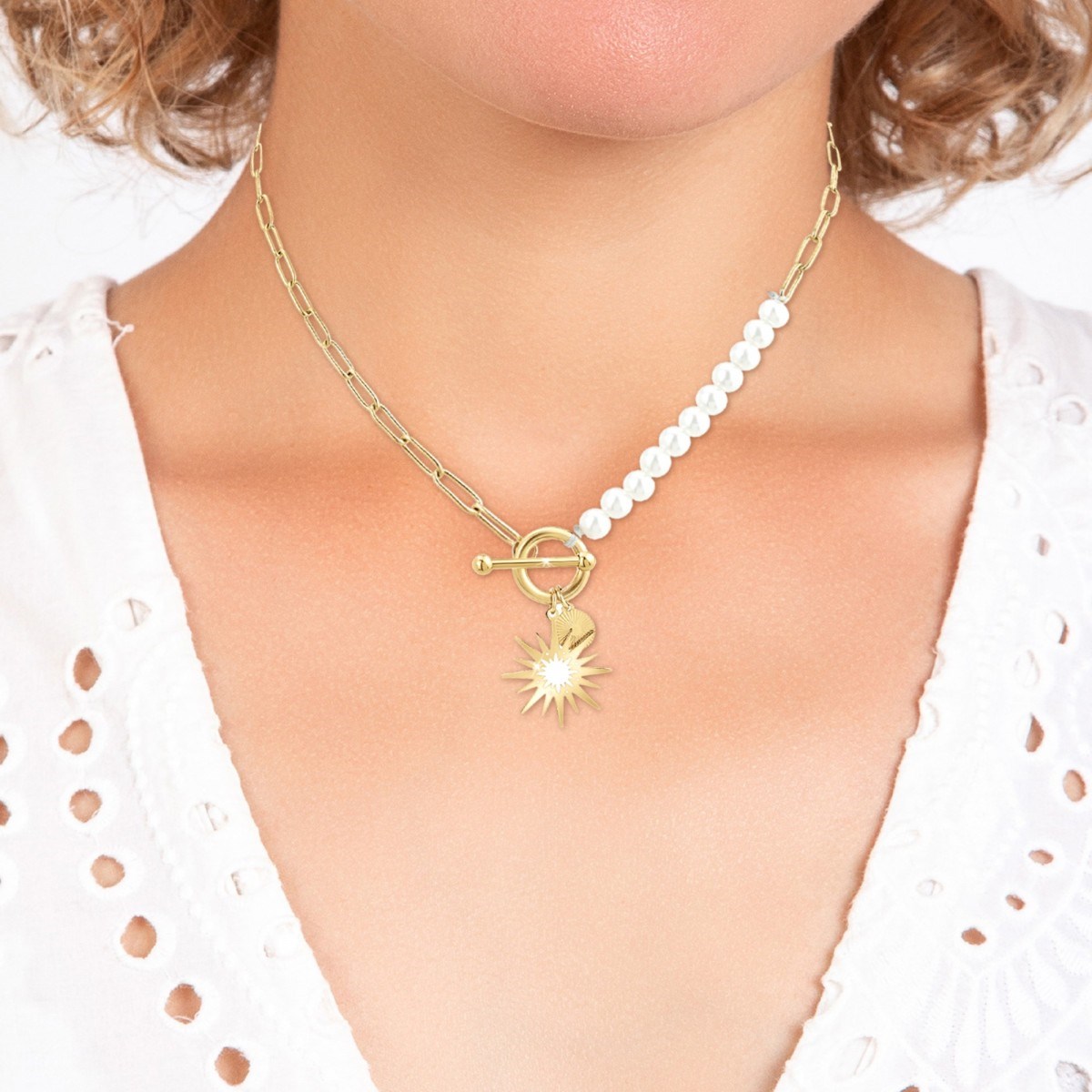 Collier soleil par SC Bohème