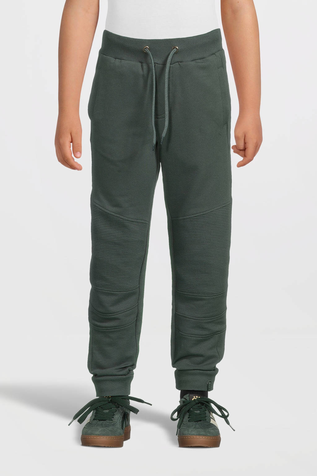 Koko Noko regular fit joggingbroek donkergroen