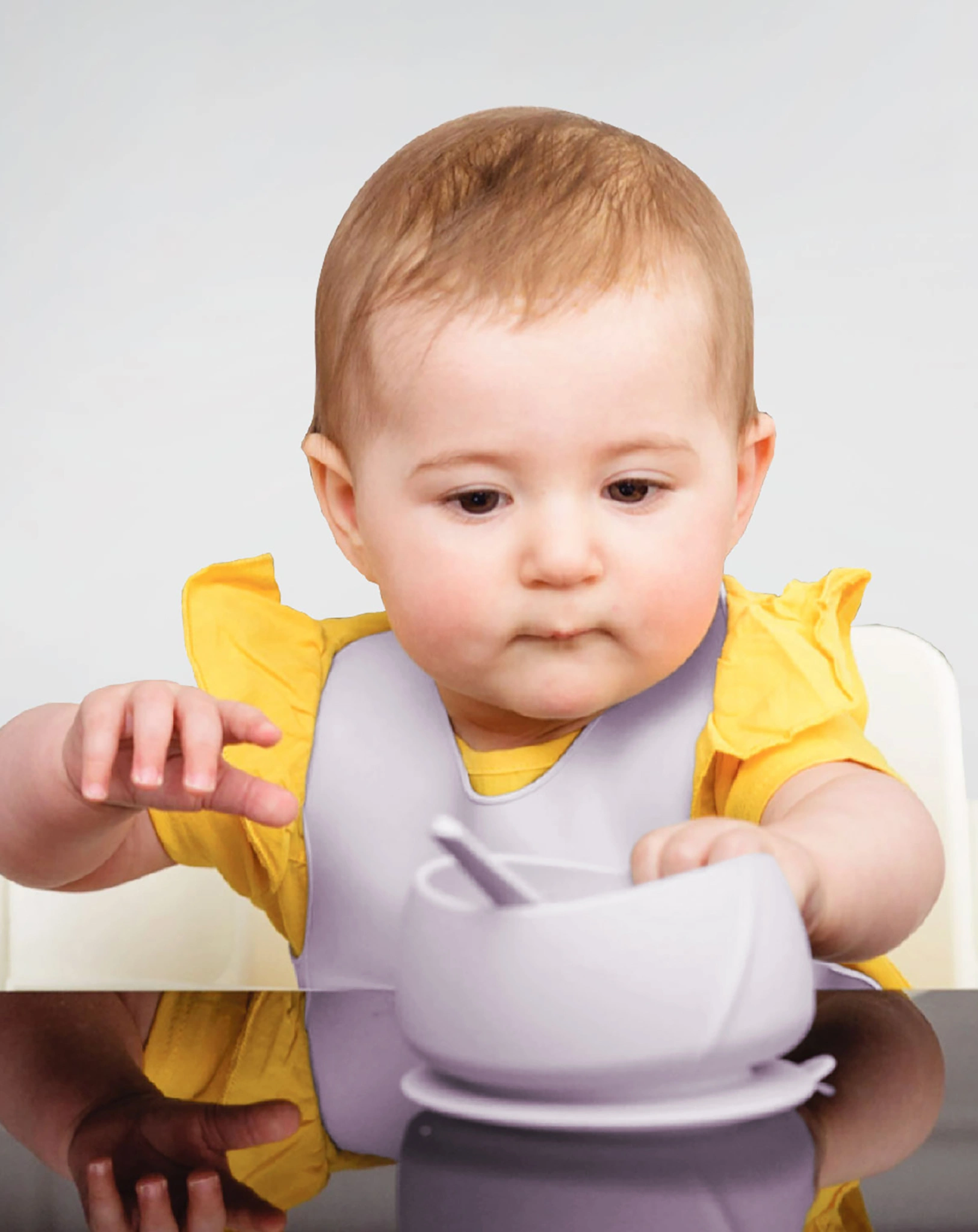 Silikon-Schüssel EVERYDAY BABY - EAT & LEARN mit Saugfuß