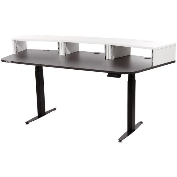 Thon Studio Ext. Desk 3U WH curved