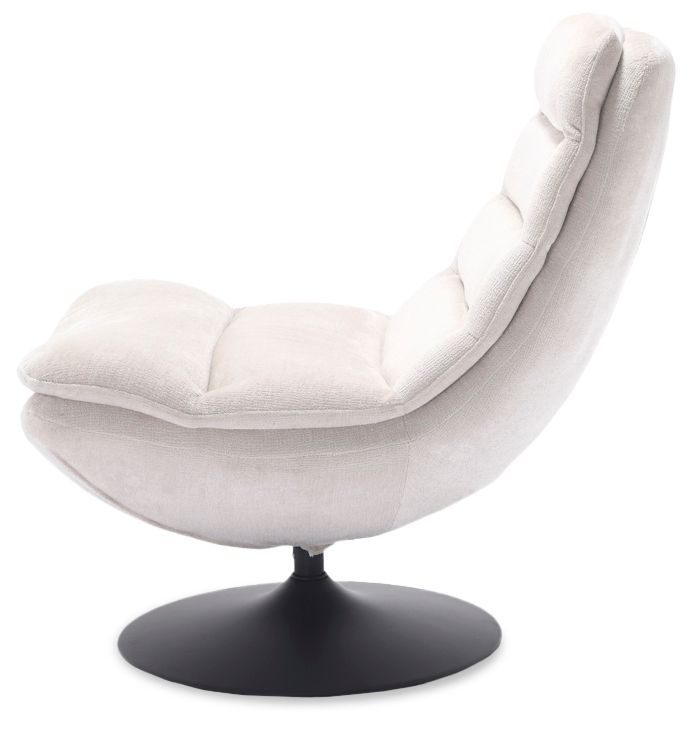 Fauteuil Almond White Marano B77 x D100 x H95 cm