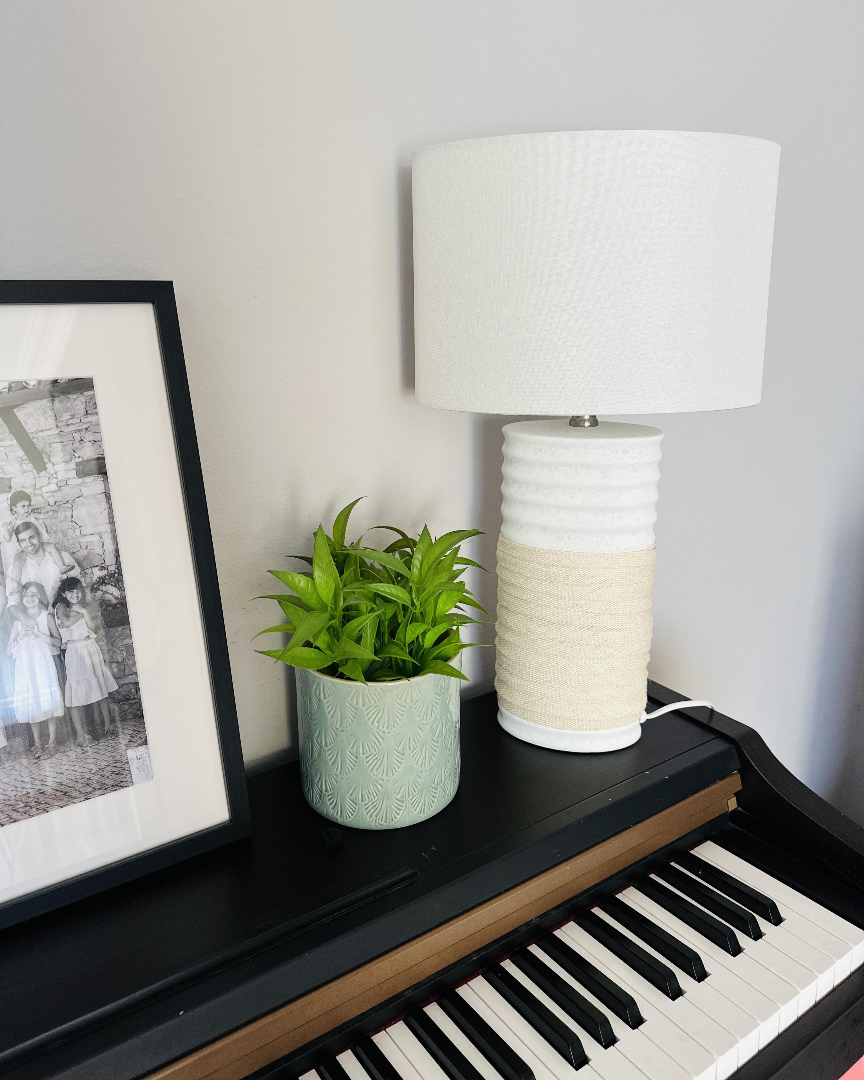 Tafellamp NAVIA Porselein Lichtbeige
