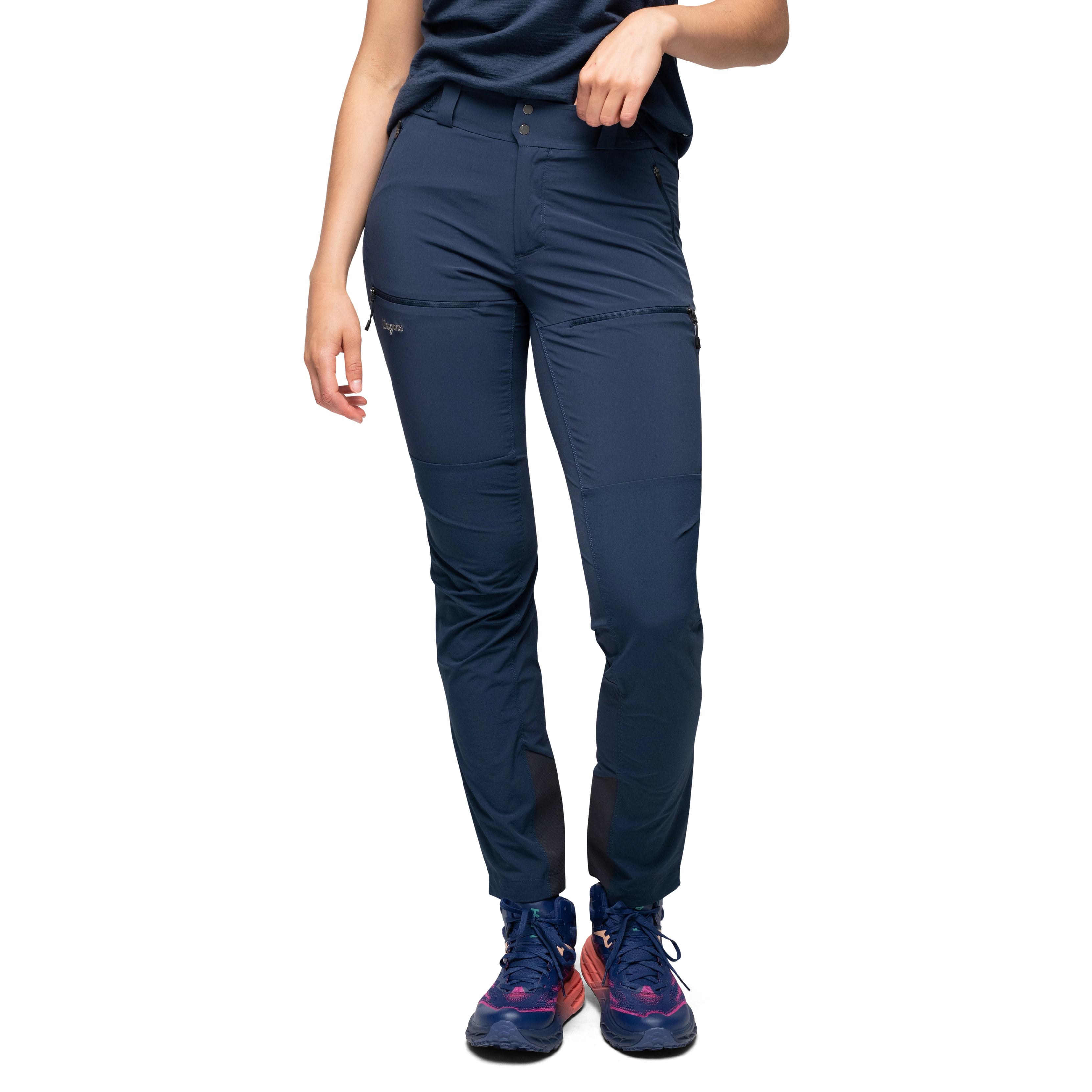 Rabot Softshell Pants Women Navy Blue