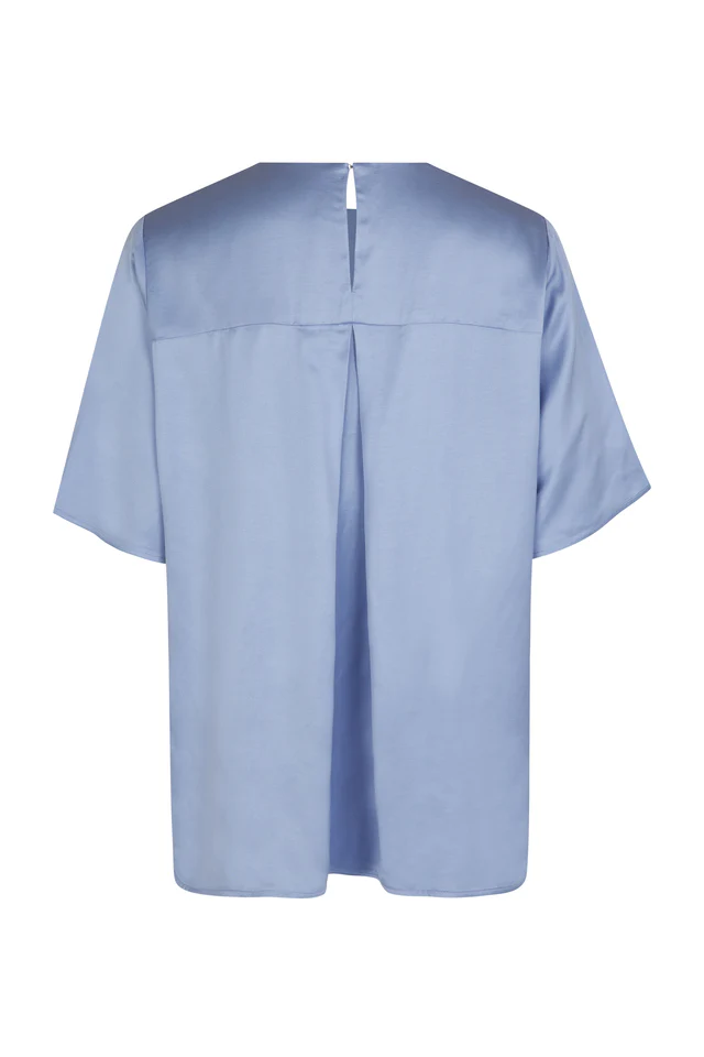 Samsøe Samsøe  Denise bluse - Blue Heron