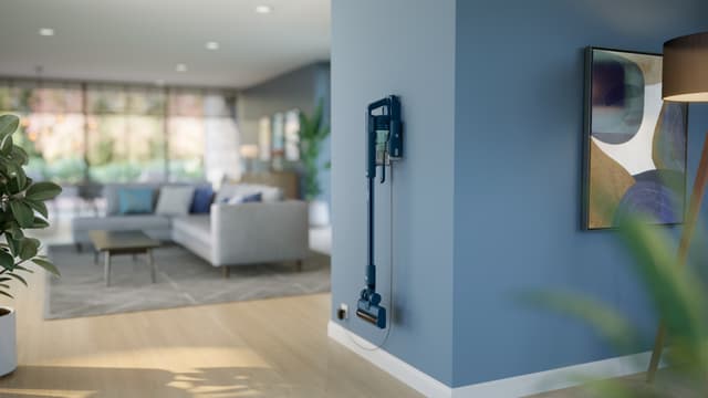 Philips 5000 Series ledningsfri stangstøvsuger XC5041/01 (blå)