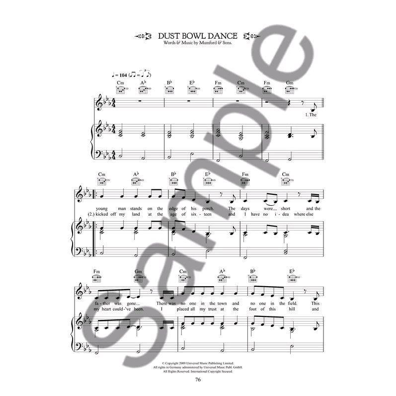 Wise Publications - Mumford & Sons: Sigh No More (PVG)