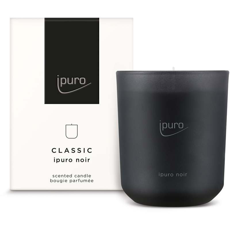 ipuro Duftkerze Classic, 270 g, noir