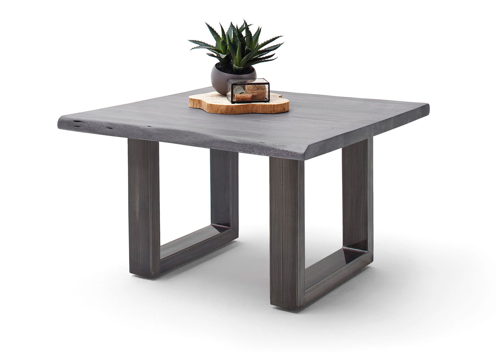 Couchtisch CARTAGENA U75 antik /massiv grau