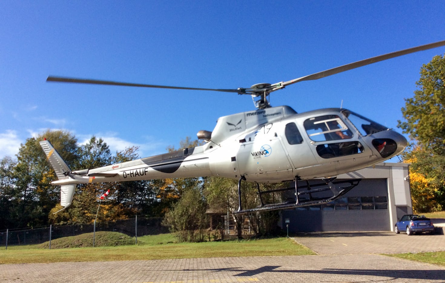 Hubschrauber-Rundflug in Regenstauf als Geschenkidee