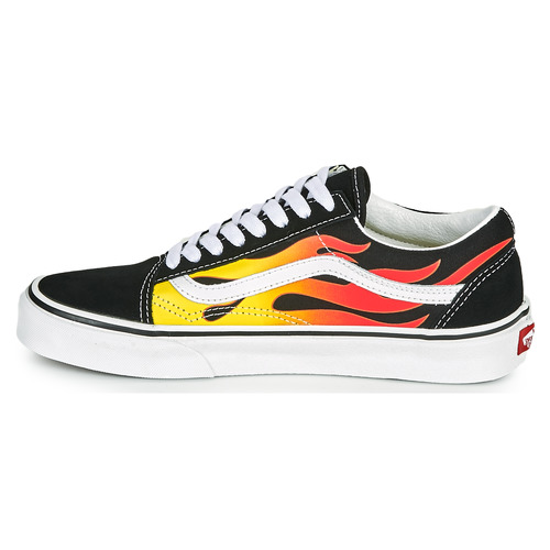 Vans - UA OLD SKOOL - Noir / Orange