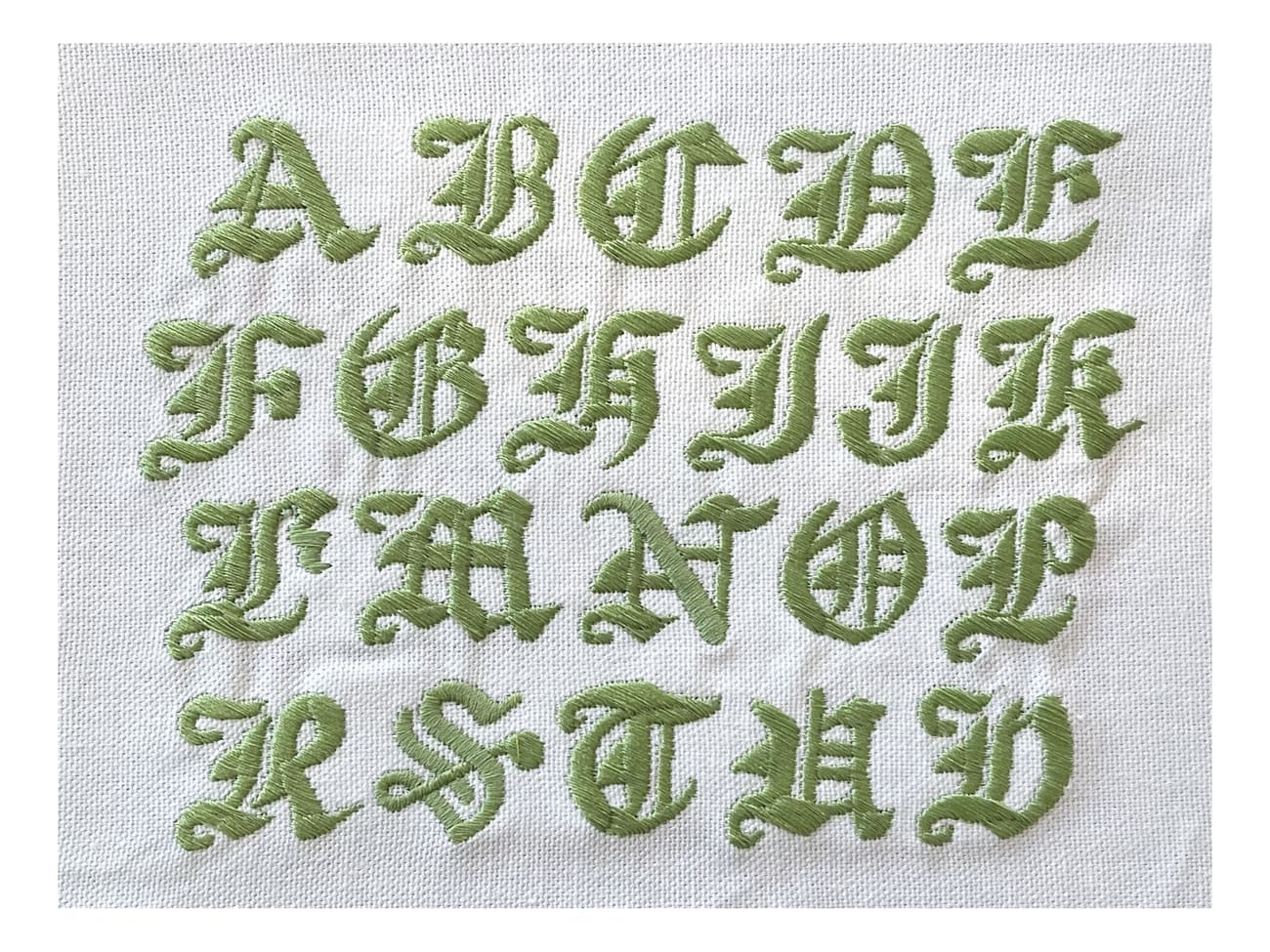 Broderie - Modèle C3 - Vert amande - Meilleur du Chef