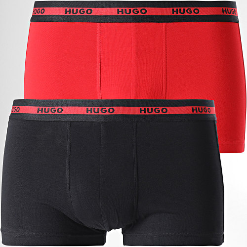 Lot De 2 Boxers 50469775 Noir Rouge