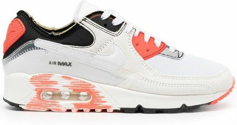 Nike Air Max 90 Archetype Bright Crimson Sneakers Unisex