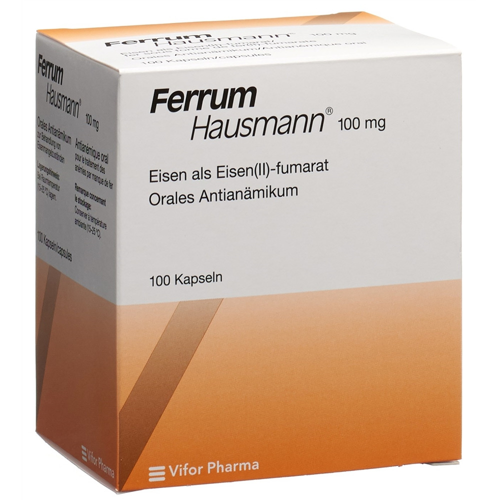 FERRUM Hausmann Ret Kaps 100 mg Blist 100 Stk