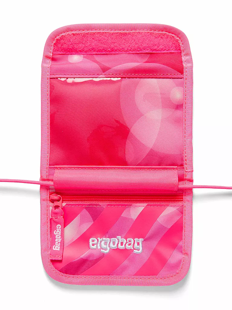 ERGOBAG Brustbeutel KuntBärbuntes Einhorn pink