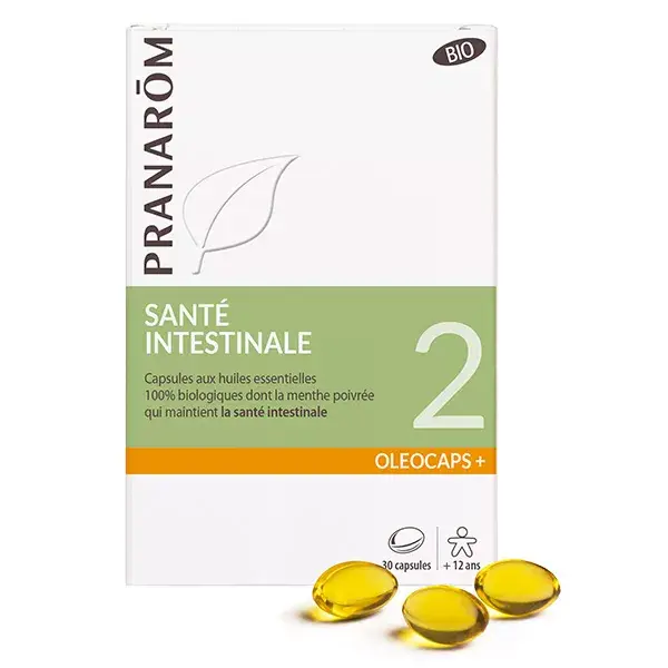 Pranarom Oleocaps 2 Saúde Intestinal Orgânica 30 cápsulas