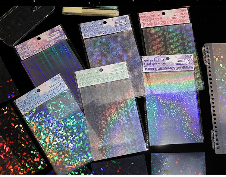 Jun's Journal - Holografische sticker (verschillende ontwerpen) / set