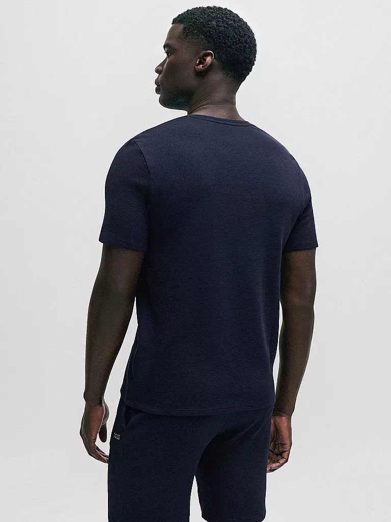 BOSS Loungewear T-Shirt dunkelblau