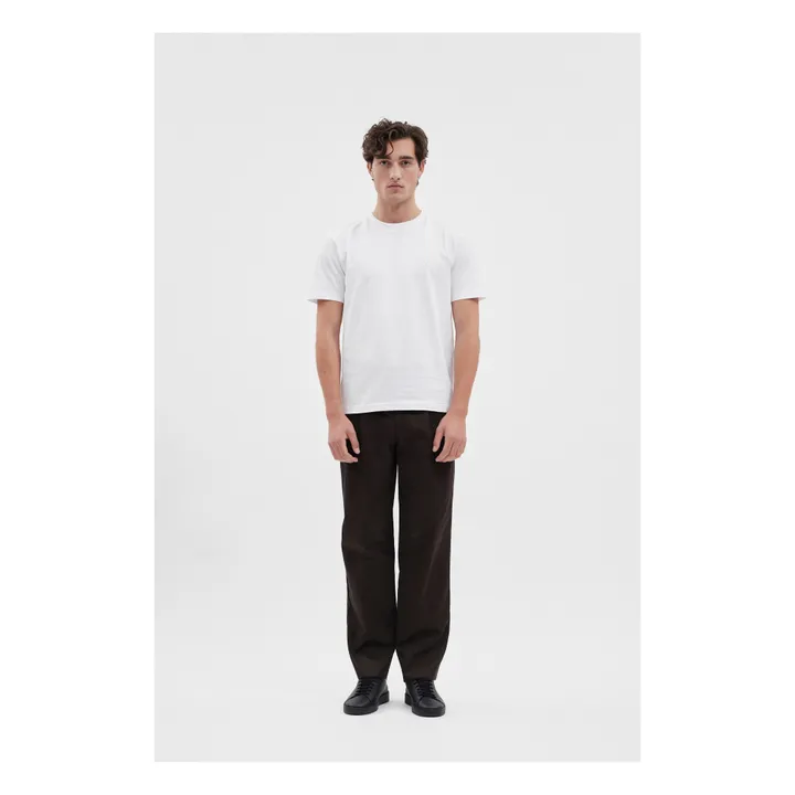 Norse Projects T-shirt Johannes N Logo Coton Bio