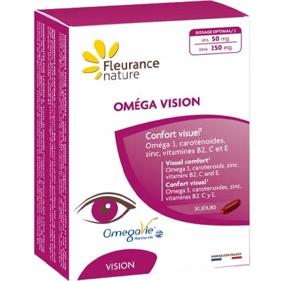 Oméga Vision - Confort visuel - 2 mois