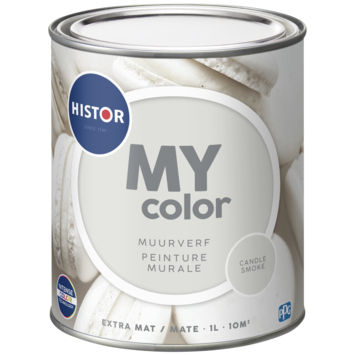 Histor My Color muurverf extra mat candle smoke 1 liter