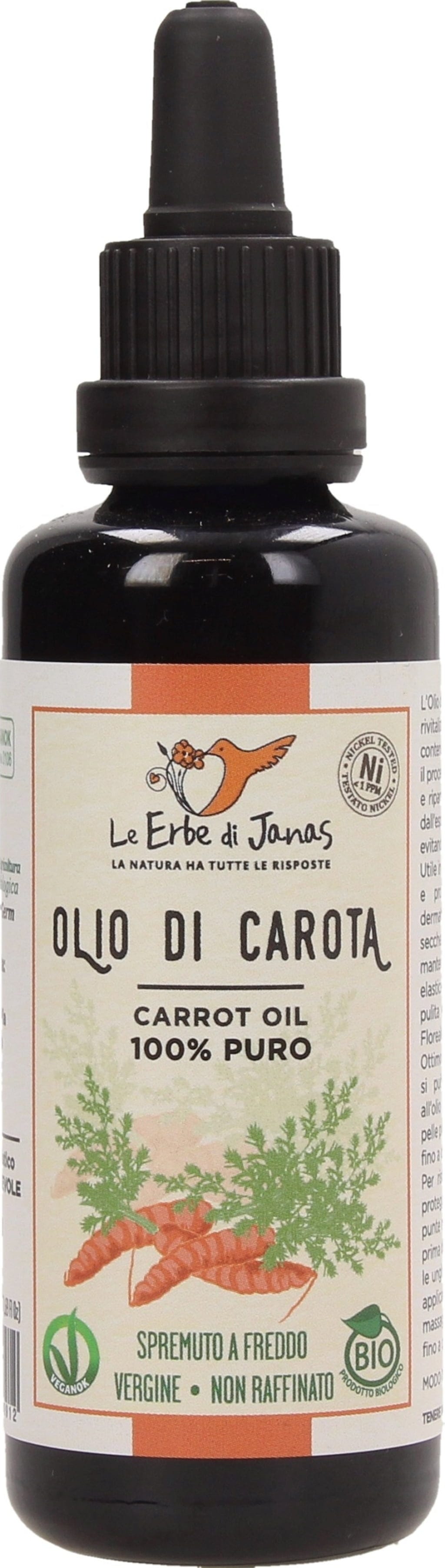 Le Erbe di Janas  Karottenöl, 50 ml