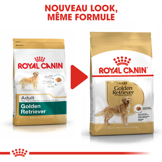 Croquettes chien Golden Retriever Adulte plus de 15 mois 12kg