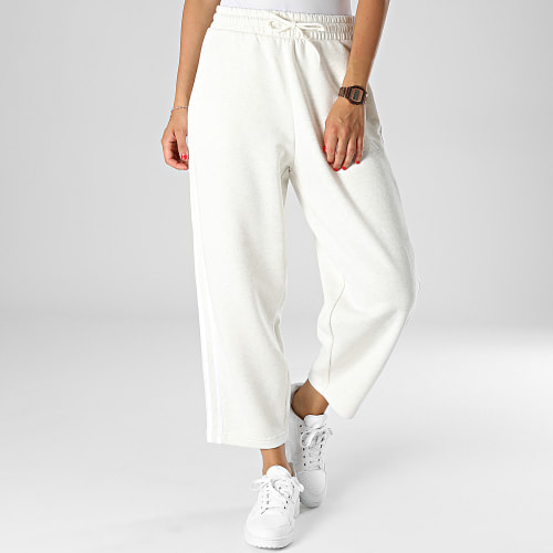 Pantalon Jogging IM0248 Blanc Chiné