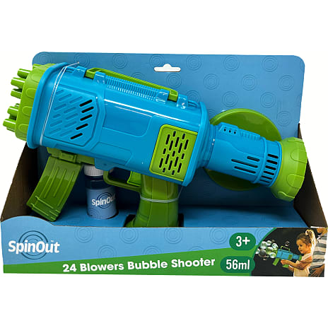 SpinOut sæbeboblepistol 24 bobler