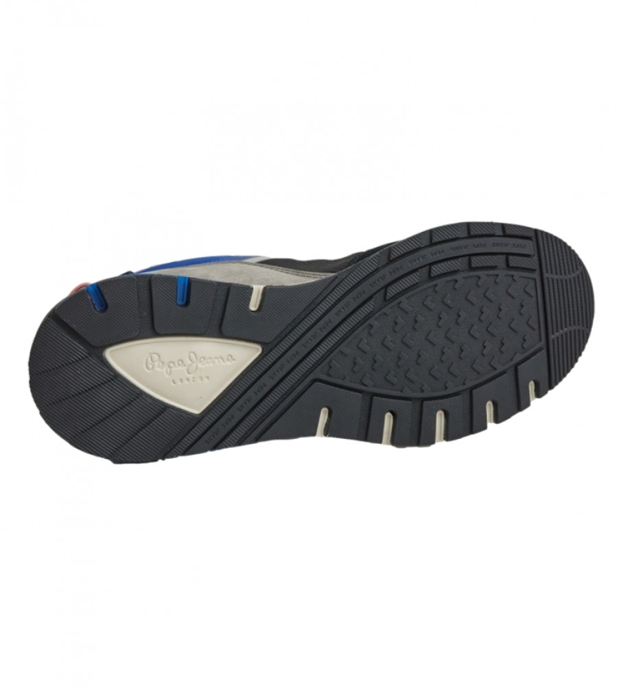 Tênis Pepe Jeans N22 Evolution M de couro preto