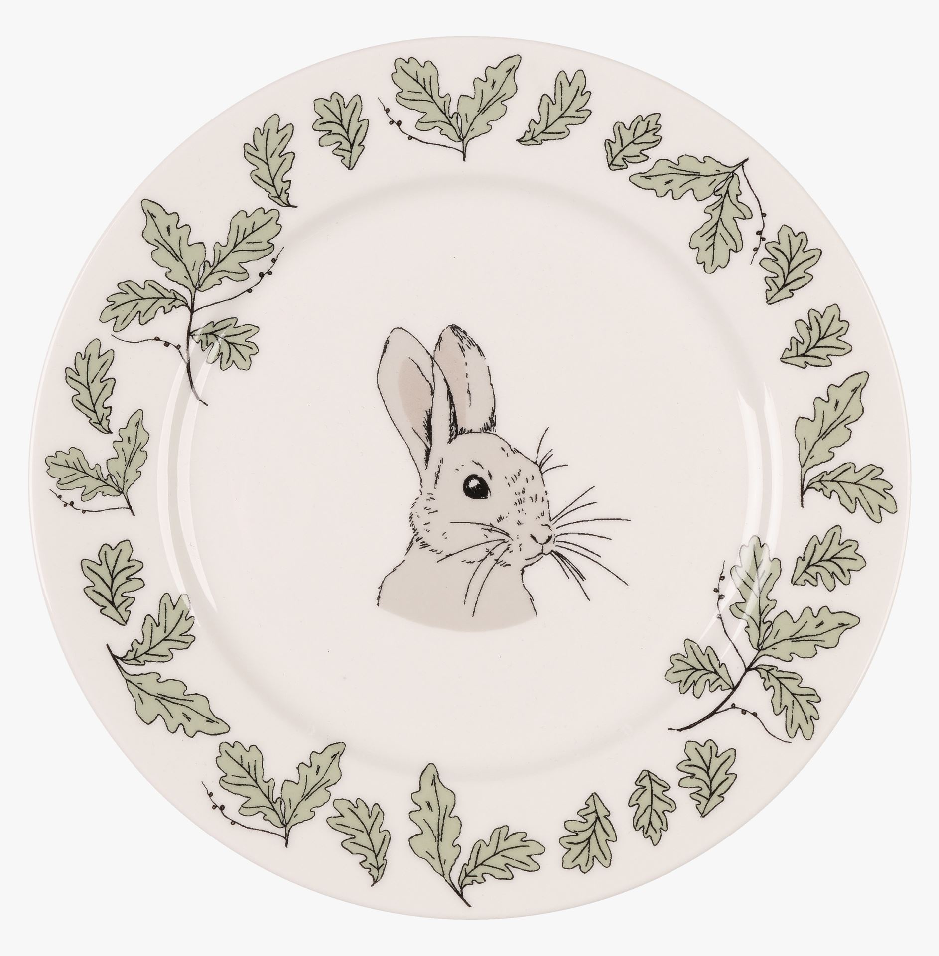 Frokostsett multi hvit - 20x20 cm