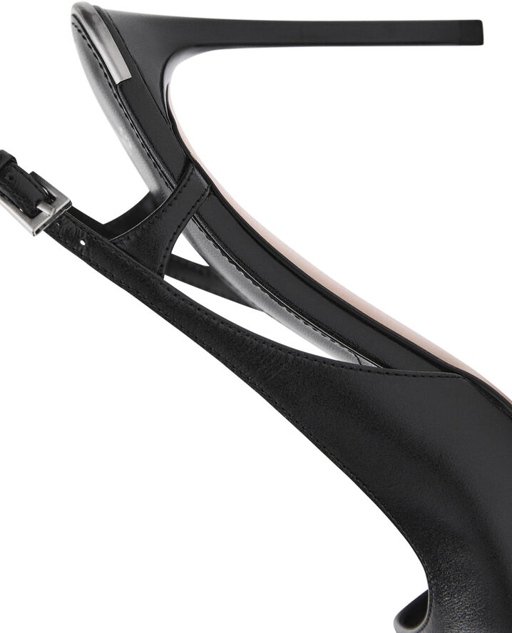 MANGO SANDALS. -- NILLY Black