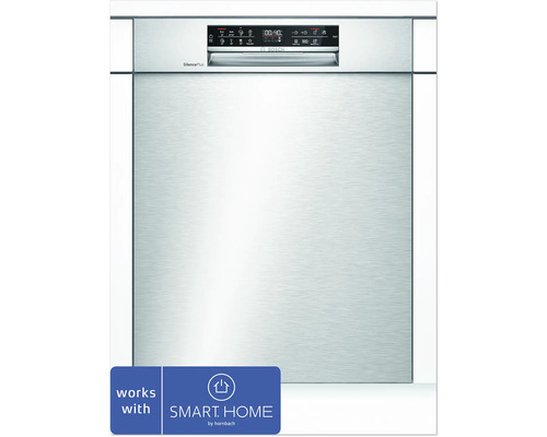Bosch SMU6ECS57E inbouwvaatwasser, 59,8 x 81,5 x 57,3 cm, voor 14 couverts, 9,5 l inhoud, 42 dB(A) - Compatibel met SMART HOME van hornbach