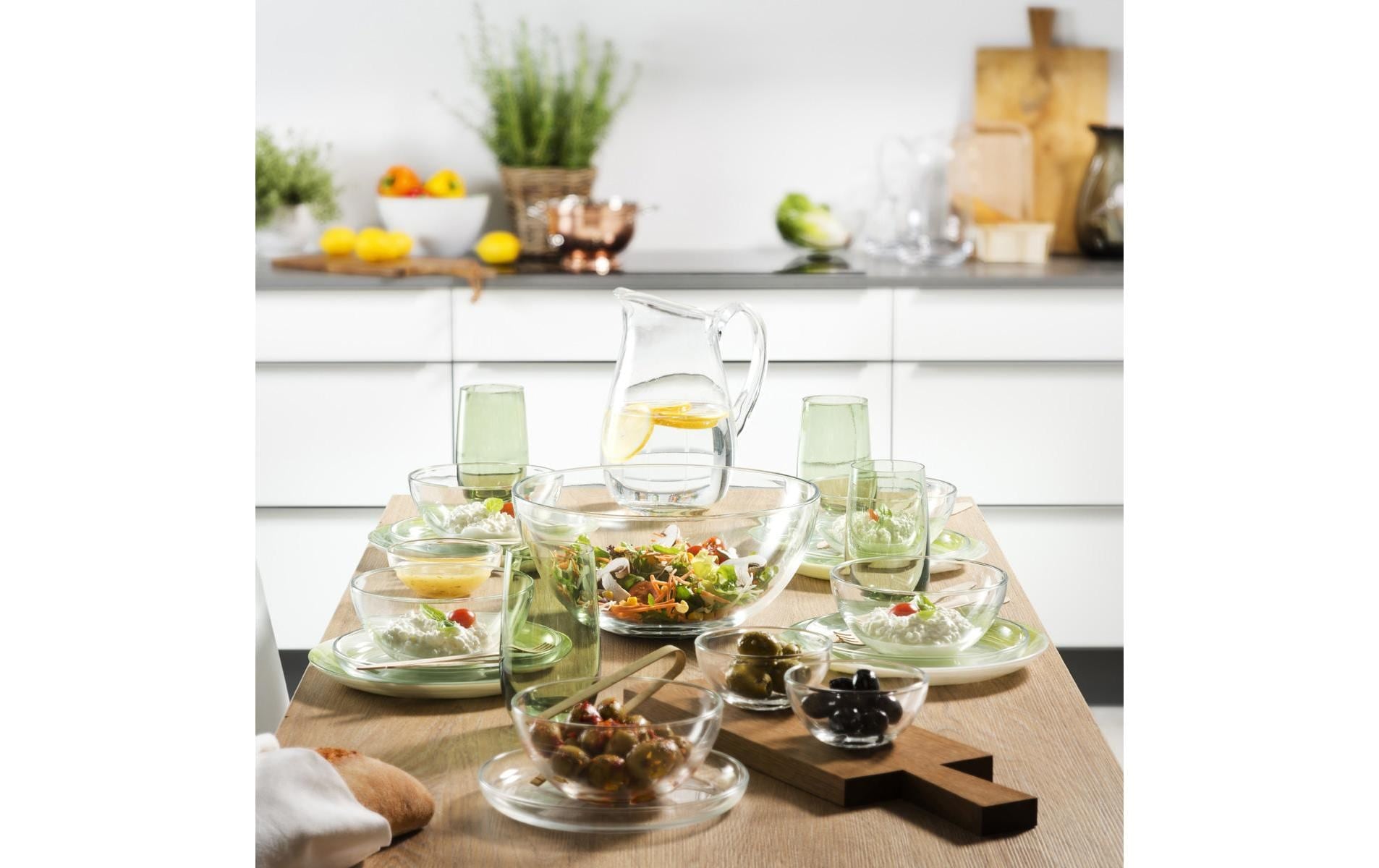LEONARDO Salatschüssel »Salatschüssel Cucina« aus Glas