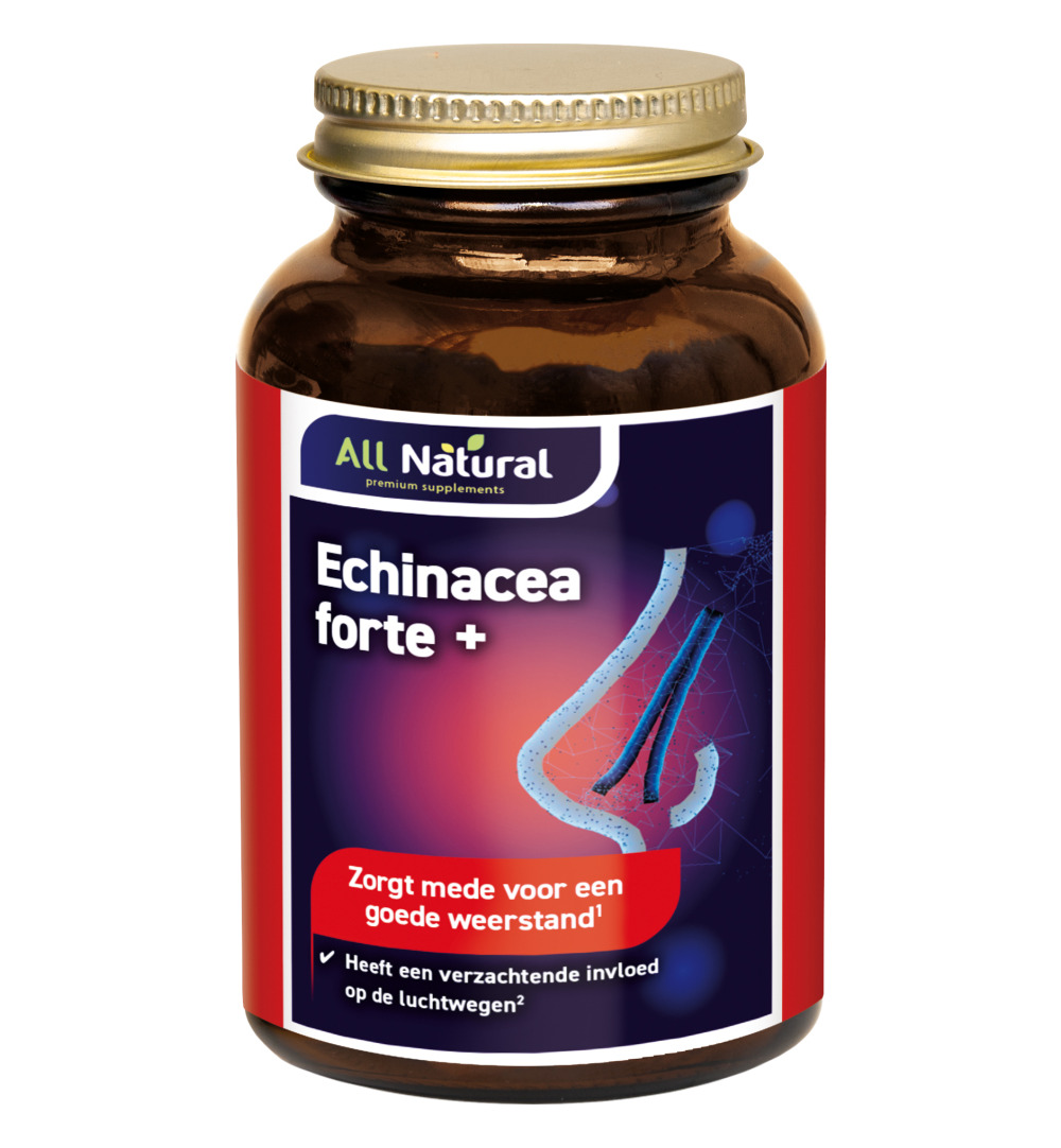 All Natural Echinacea Forte Plus Cats Claw (120 capsules)