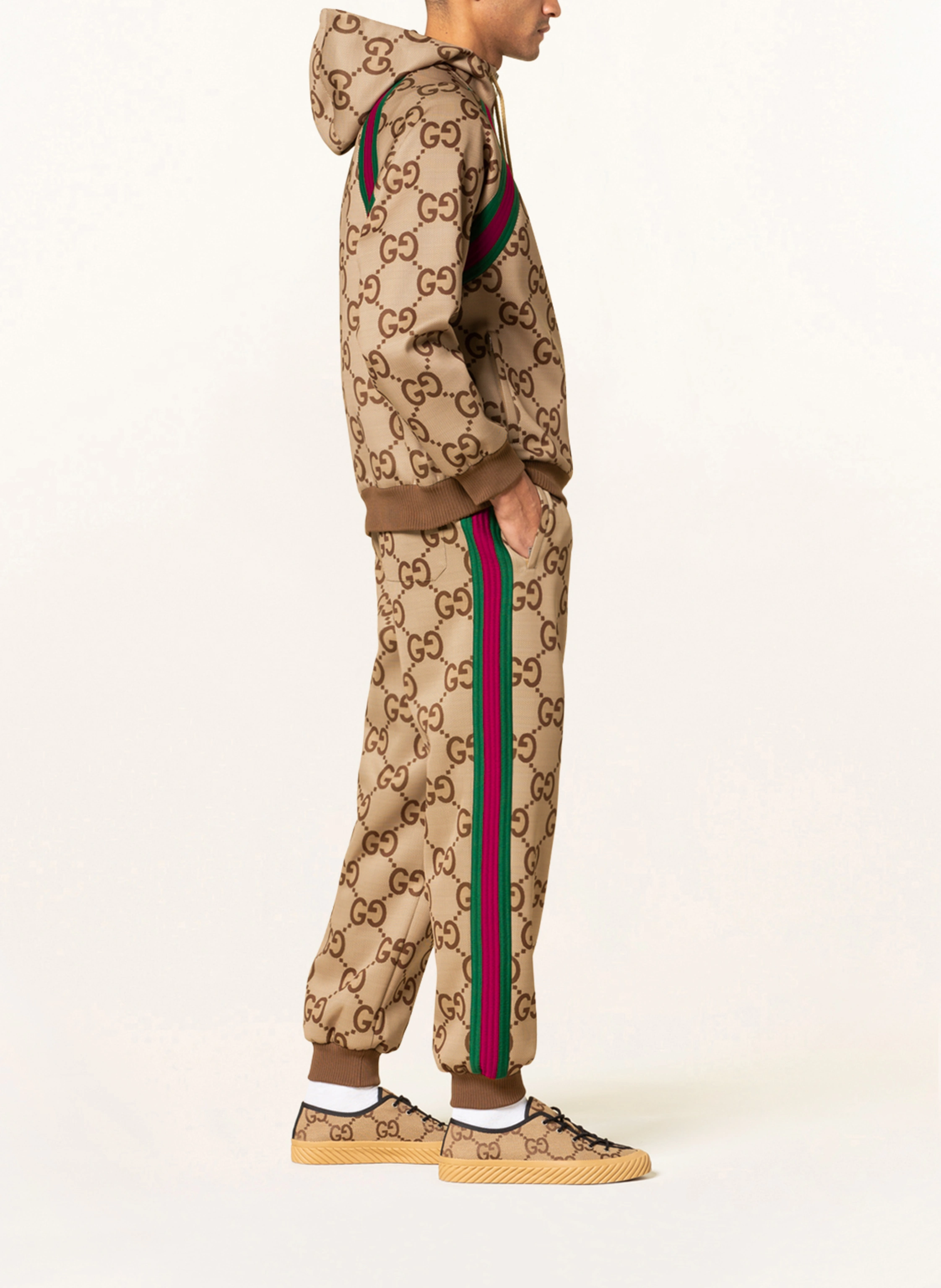 GUCCI Hose im Jogging-Stil mit Galonstreifen