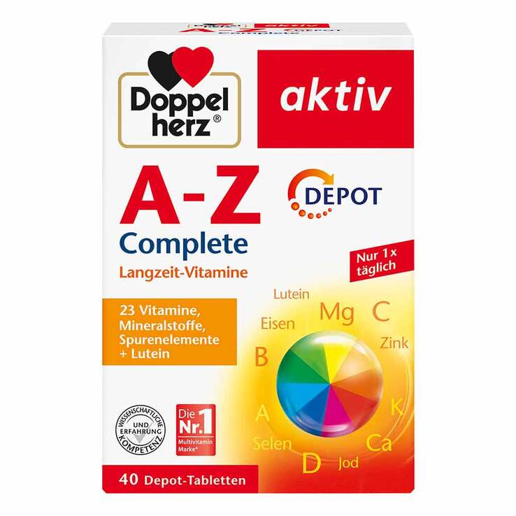 Doppelherz A-Z Depot Tabletten, 40 St