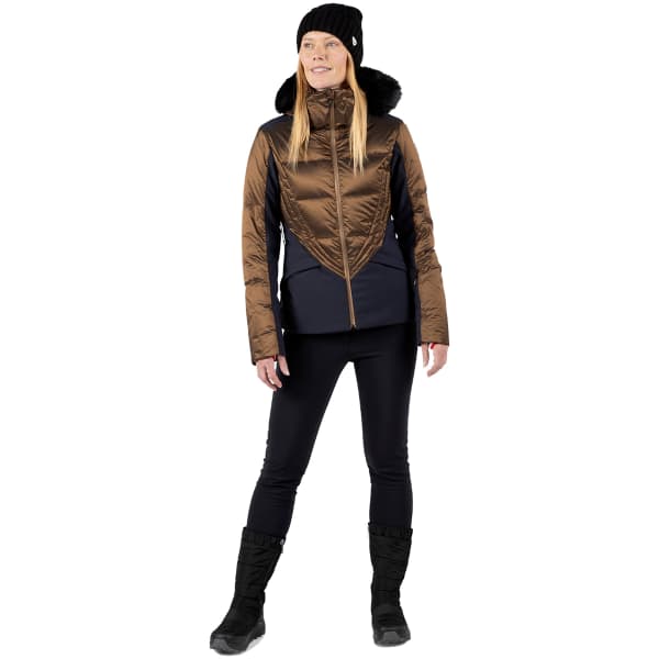 Veste de ski ROSSIGNOL W DIRETTISSIMA JKT BRONZE