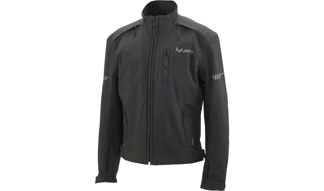 Maleto Softshell jakke kort sort X-large