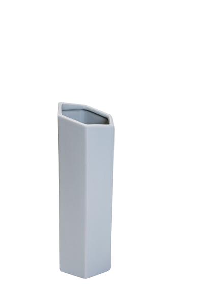 VASE CERAMIQUE GRIS FLANNEL D.10X9X28CM