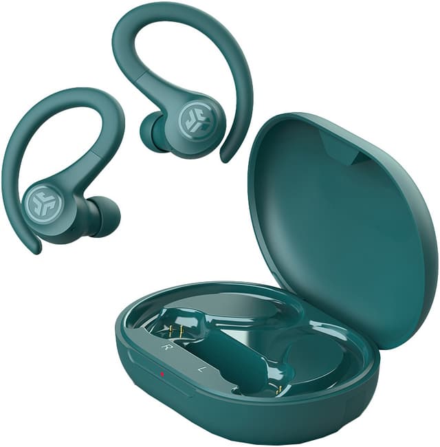 JLab Go Air Sport true wireless in-ear høretelefoner (blågrøn)