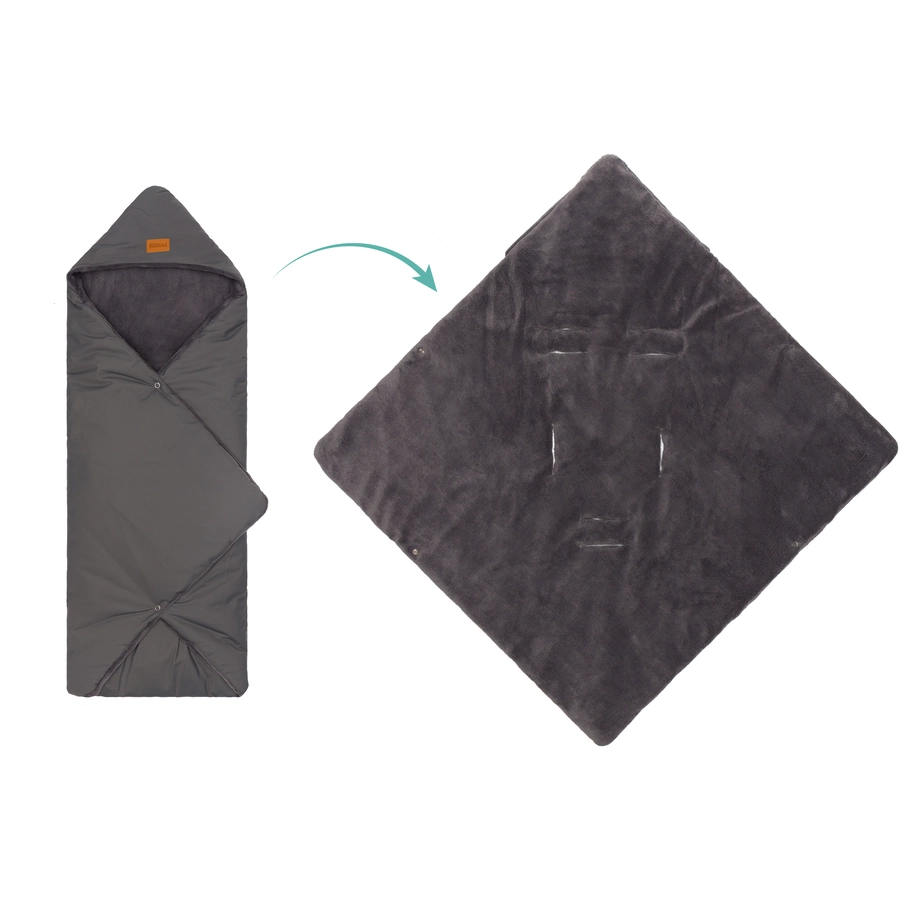 fillikid Winterfußsack Tanaga grau