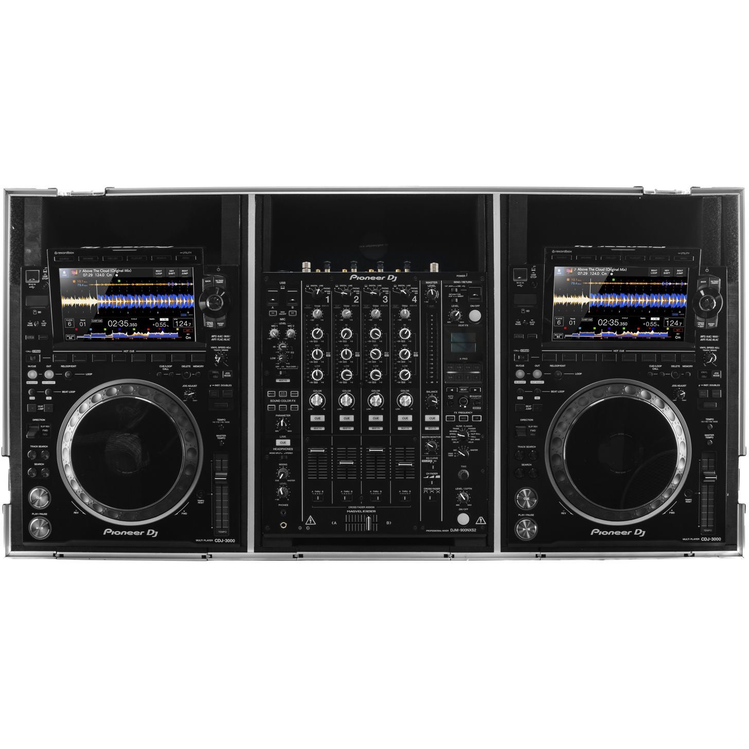 Odyssey FZ12CDJWXD2 koffer voor 12 inch DJ-mixer en mediaspelers