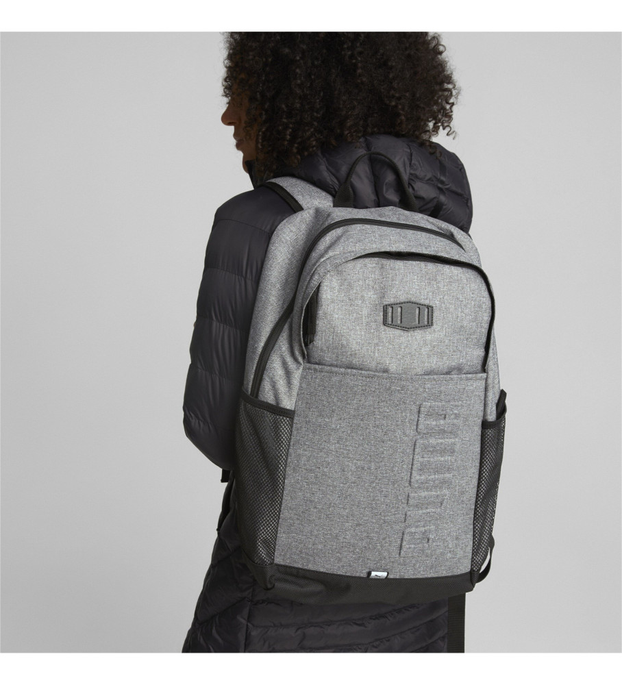 Mochila Puma tamanho P cinza