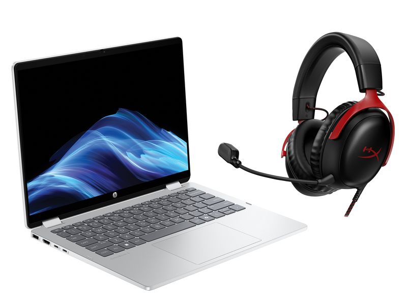HP Omnibook 5 Flip 14-fp0511nz inkl. Gratis Headset Leistungsstarkes 14