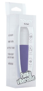 Toyjoy Vibrator Funky Viberette Purple 1ST