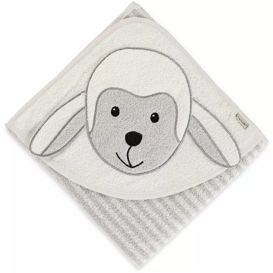 Sterntaler Motiv-Badetuch Stanley grau 80 cm x 80 cm