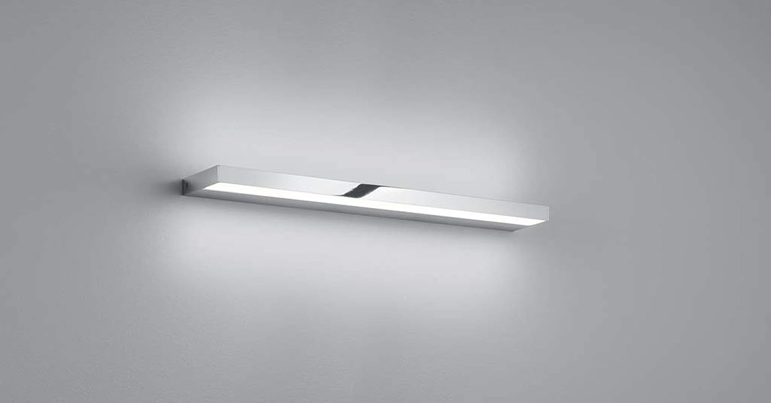 Helestra Slate Wandleuchte LED, 60 cm - Chrom