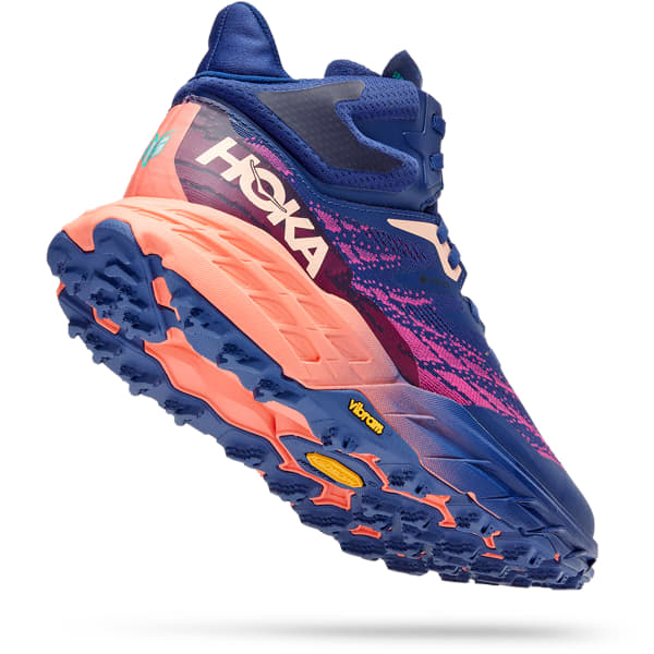 Chaussure trail HOKA ONE ONE SPEEDGOAT 5 MID GORE-TEX W BELLWETHER BLUE/CAMELLIA